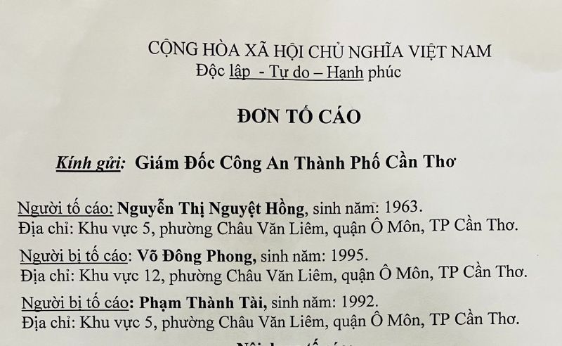 Đơn tố cáo là gì? Cách phân biệt giữa đơn tố cáo và đơn khiếu nại 3 Nội dung đơn tố cáo luôn cần phải chính xác