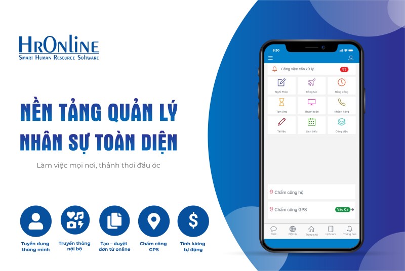Phần mềm quản lý nhân sự là gì: 4 phần mềm phổ biến 3 Phần mềm quản lý nhân sự hiệu quả Hr Online