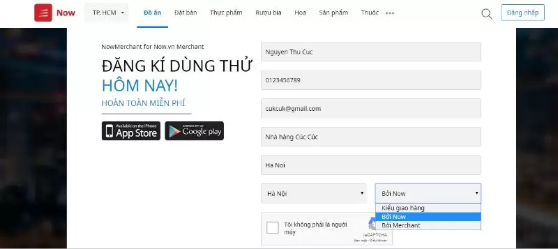 Hướng dẫn đăng ký bán hàng trên Now – Foody nhanh nhất 3 đăng ký bán hàng trên now
