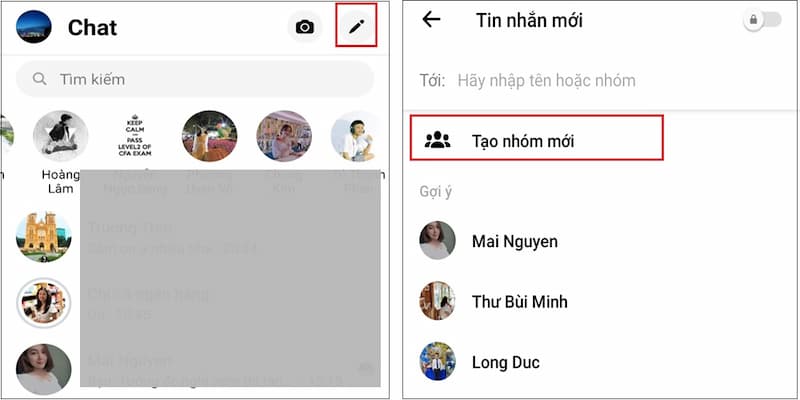 Hướng dẫn cách tạo nhóm trên messenger bằng điện thoại và máy tính