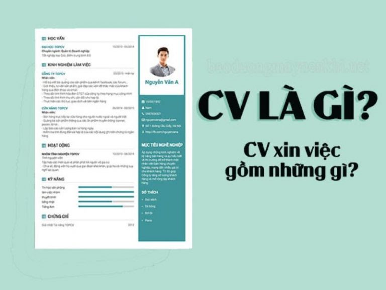 CV là gì