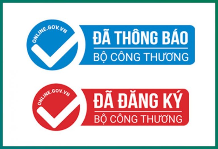 đã thông báo với bộ công thương là gì