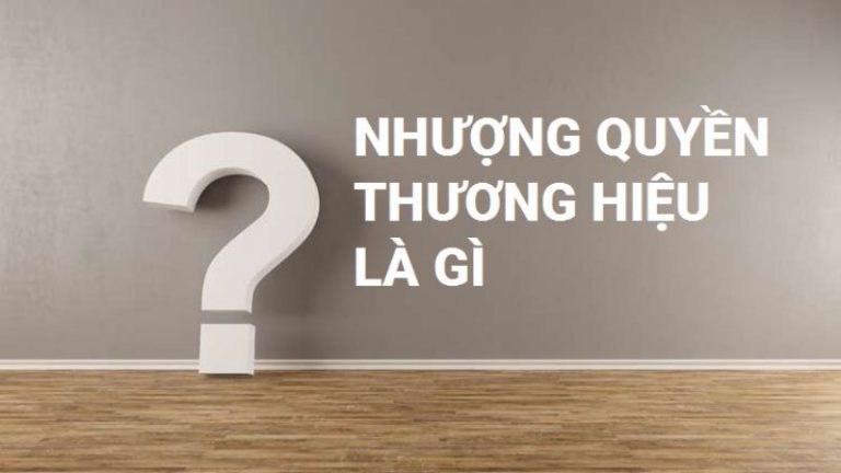 nhượng quyền thương hiệu là gì