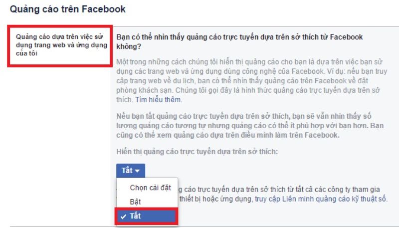 cách chặn quảng cáo trên facebook