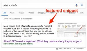 Featured Snippets la gi 0