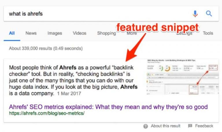 Featured Snippets la gi 0