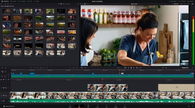Davinci Resolve là một phần mềm chỉnh sửa ảnh video miễn phí 