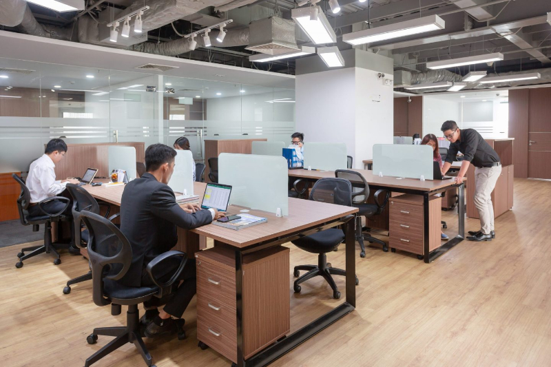 Văn phòng chia sẻ là mô hình không gian làm việc chung của nhiều công ty