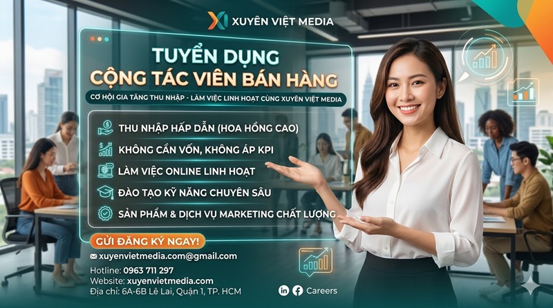 Tuyển dụng CTV bán hàng 1 Tuyển dụng CTV bán hàng
