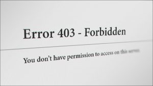 Lỗi HTTP Error 403 Forbidden