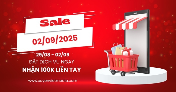 Khuyến mãi 2/9/2025: Kỷ niệm 80 năm Quốc khánh