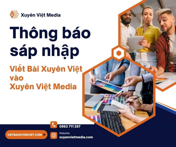 Thông báo sáp nhập Viết Bài Xuyên Việt vào Xuyên Việt Media