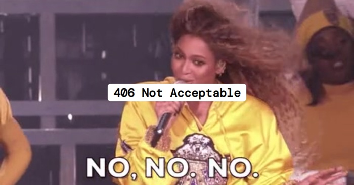 Lỗi 406 Not Acceptable: Nguyên Nhân, Tác Động Và Giải Pháp 2 Tại sao lỗi 406 lại xuất hiện