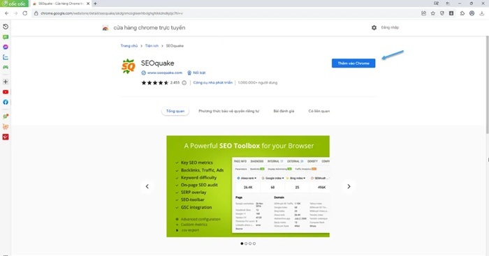 SEOQuake: Cách cài, tính năng, cách dùng 3 Hướng dẫn cài đặt SEOQuake trong 1 phút