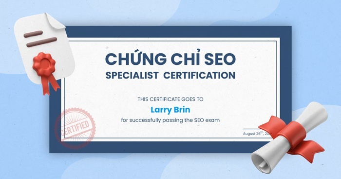 Top 7 Chứng chỉ SEO có giá trị toàn cầu uy tín nhất 3 Chứng chỉ SEO Quốc tế Uy tín nhất