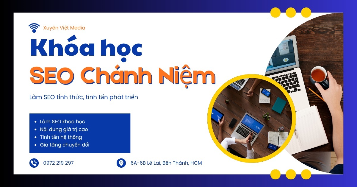Khóa học SEO Chánh Niệm