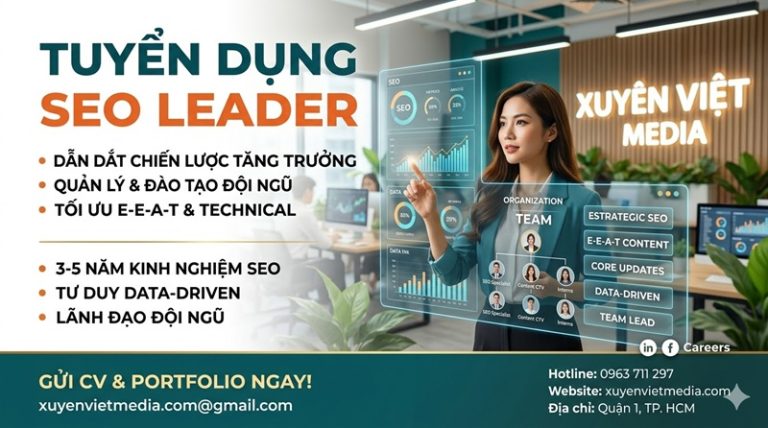 Tuyển Dụng SEO Leader