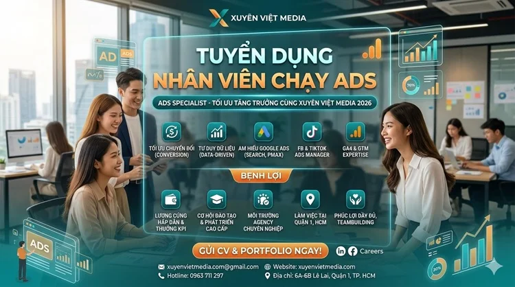 Tuyển Dụng Nhân Viên Chạy Ads
