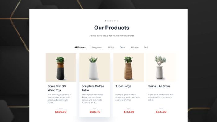 Product Grid Optimization