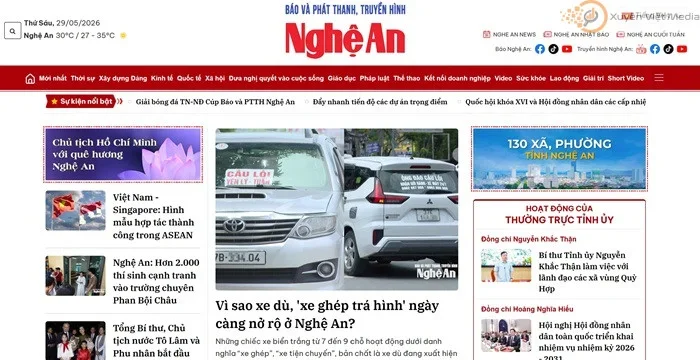 báo Nghệ An điện tử