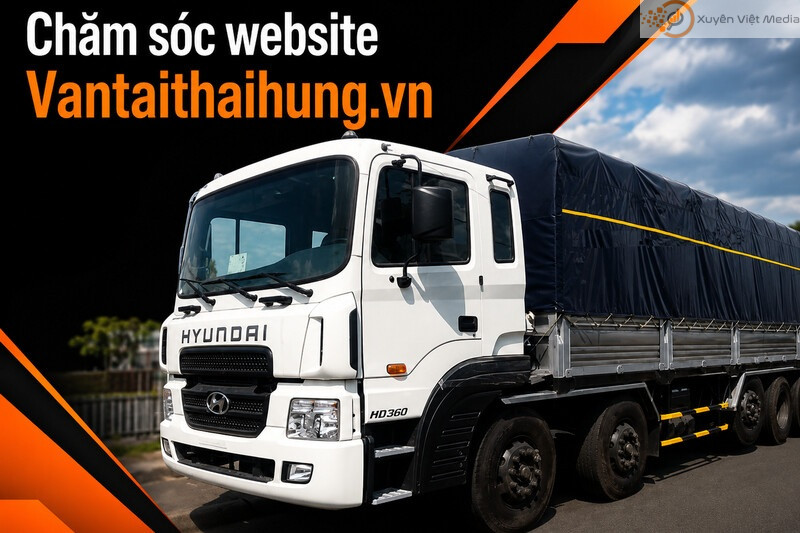 Chăm sóc website Vantaithaihung.vn
