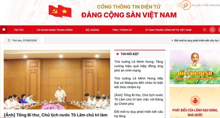 Báo điện tử Đảng Cộng Sản
