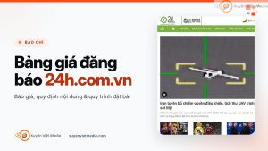 Bảng giá đăng báo 24h
